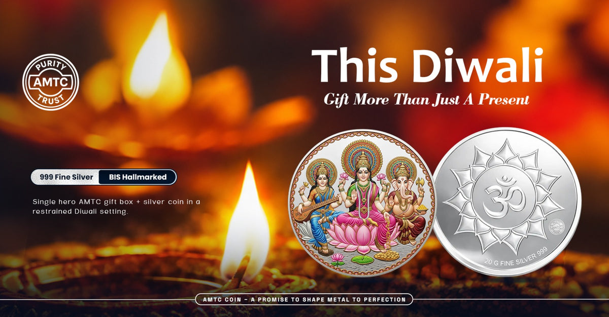  This Diwali, Gift More Than Just a Present AMTC Coin. 