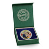 Personalised Wedding Anniversary Silver Coin for Husband and Wife.