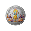 AMTC BIS Hallmarked 999 Satya Narayan Bhagwan Pure Silver Coins