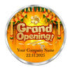 AMTC BIS Hallmarked Personalised Grand Opening 999 Pure Silver Round Coin.