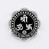 BIS Hallmarked Flower Shaped Lakshmi Ganesh Silver Coin