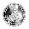 AMTC BIS Hallmarked Bhagwan Shri Krishna Bal Rup 999 Pure Round Silver Coin.