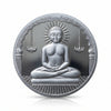 AMTC BIS Hallmarked Bhagwan Mahavir Jain Ji 999 Pure Round Silver Coin.