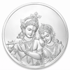 AMTC BIS Hallmarked Radha Krishna 999 Pure Silver Coin.