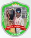 Personalised Congratulations Well Played Player of The Tournament Gift for Best Games 999 Pure Silver Medal Coin 5gm