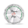 Love You Forever Anniversary Silver Coin for Husband and Wife.