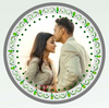 AMTC BIS Hallmarked Personalised January Marriage Anniversary Gift for Husband & Wife Coin (999 Pure Silver)