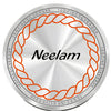 Happy Birthday Girl Silver Coin with Photo and Name.