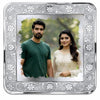 BIS Hallmarked Personalised Engagement Anniversary beautiful Squre Silver Coin 999 Pure